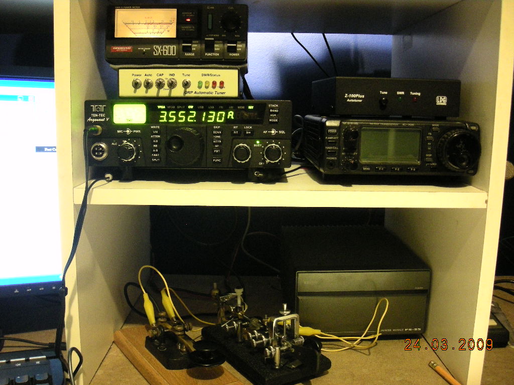 Ten Tec Argonaut 516 I used for this sprint.
